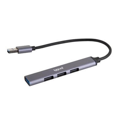 iggual Hub USB 3 puertos USB 2 0 1 USB 3 0 THIN